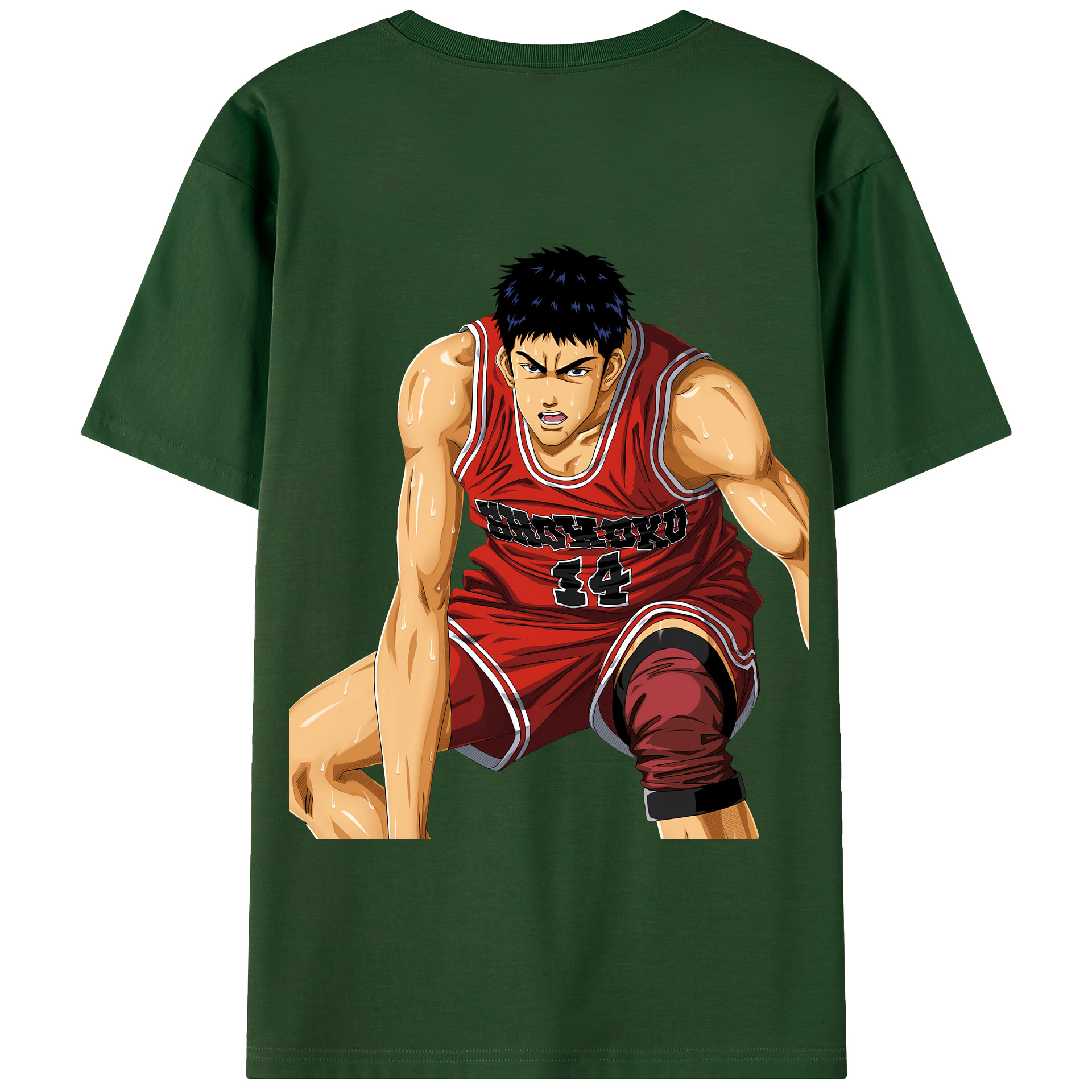 （画像用） SLAM DUNK／スラムダンク 綿100％半袖Tシャツ（背面プリント）